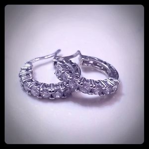 Small hoop earrings
